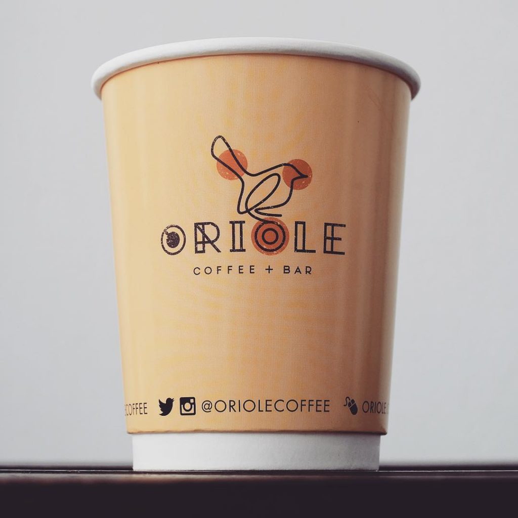 10oz Double Wall Coffee Cup OrioleCoffee