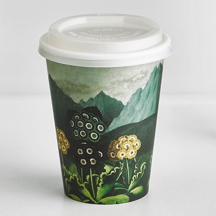 8oz Custom Logo Paper Coffee Cup