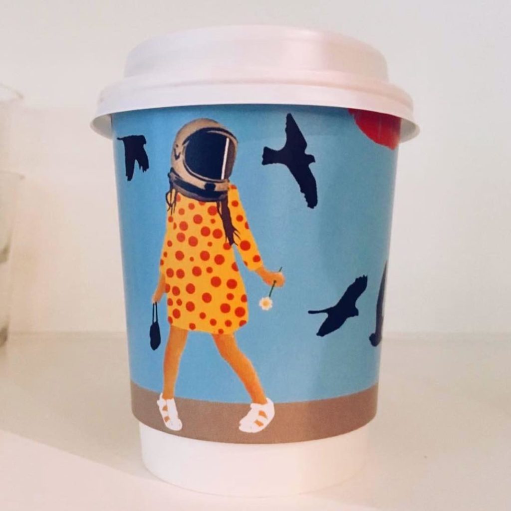 Double Wall Coffee Cups with Logo