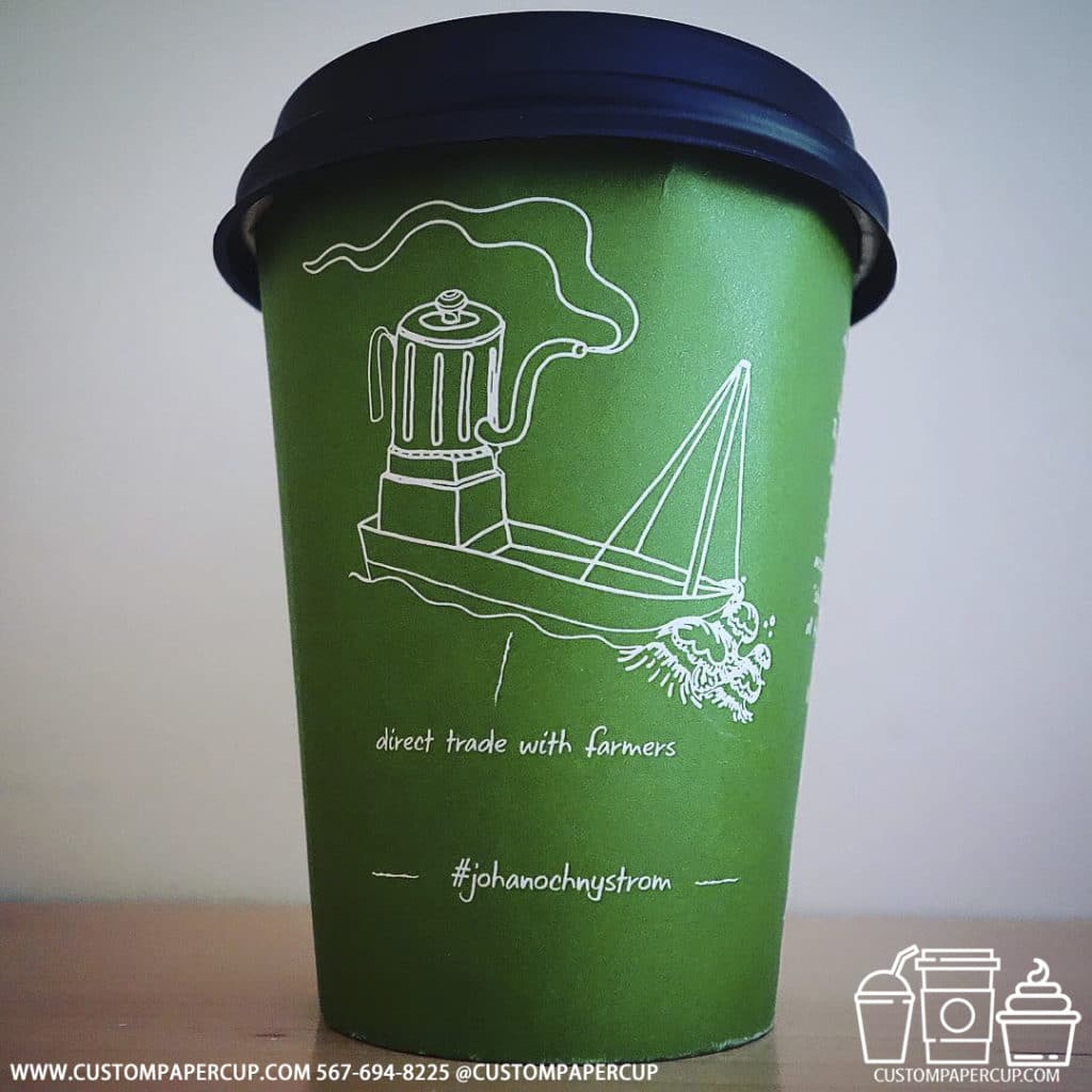 johanochnystrom boat eco green custom cup