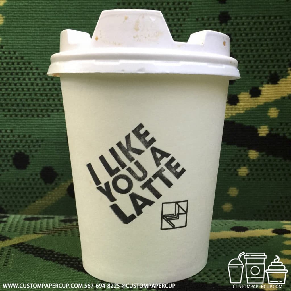 latte like quote custom coffee cup