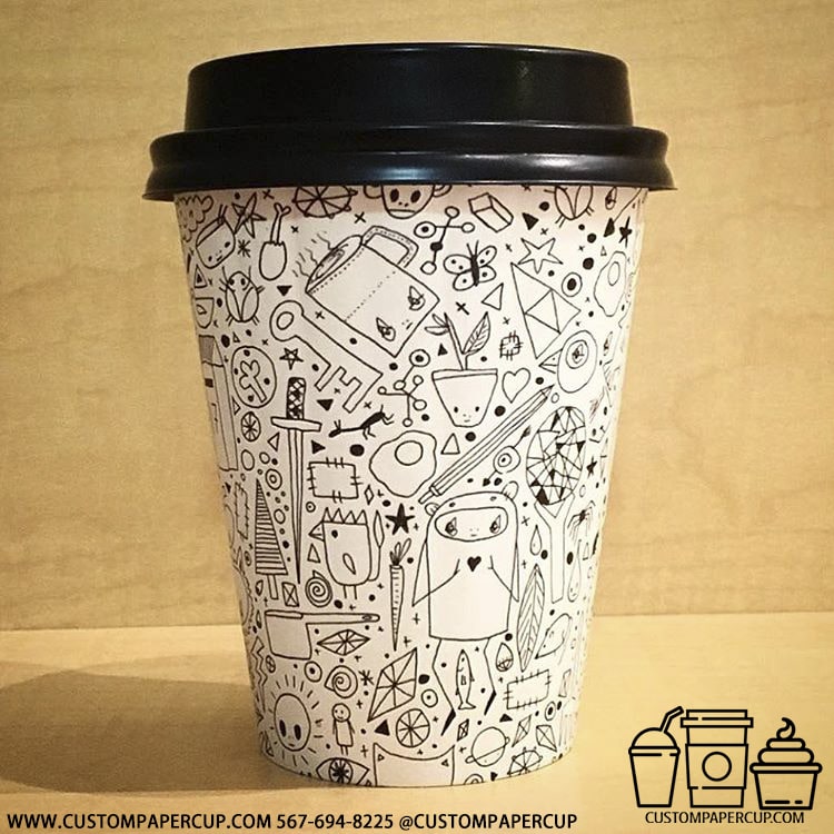 mashup comic random drink cup