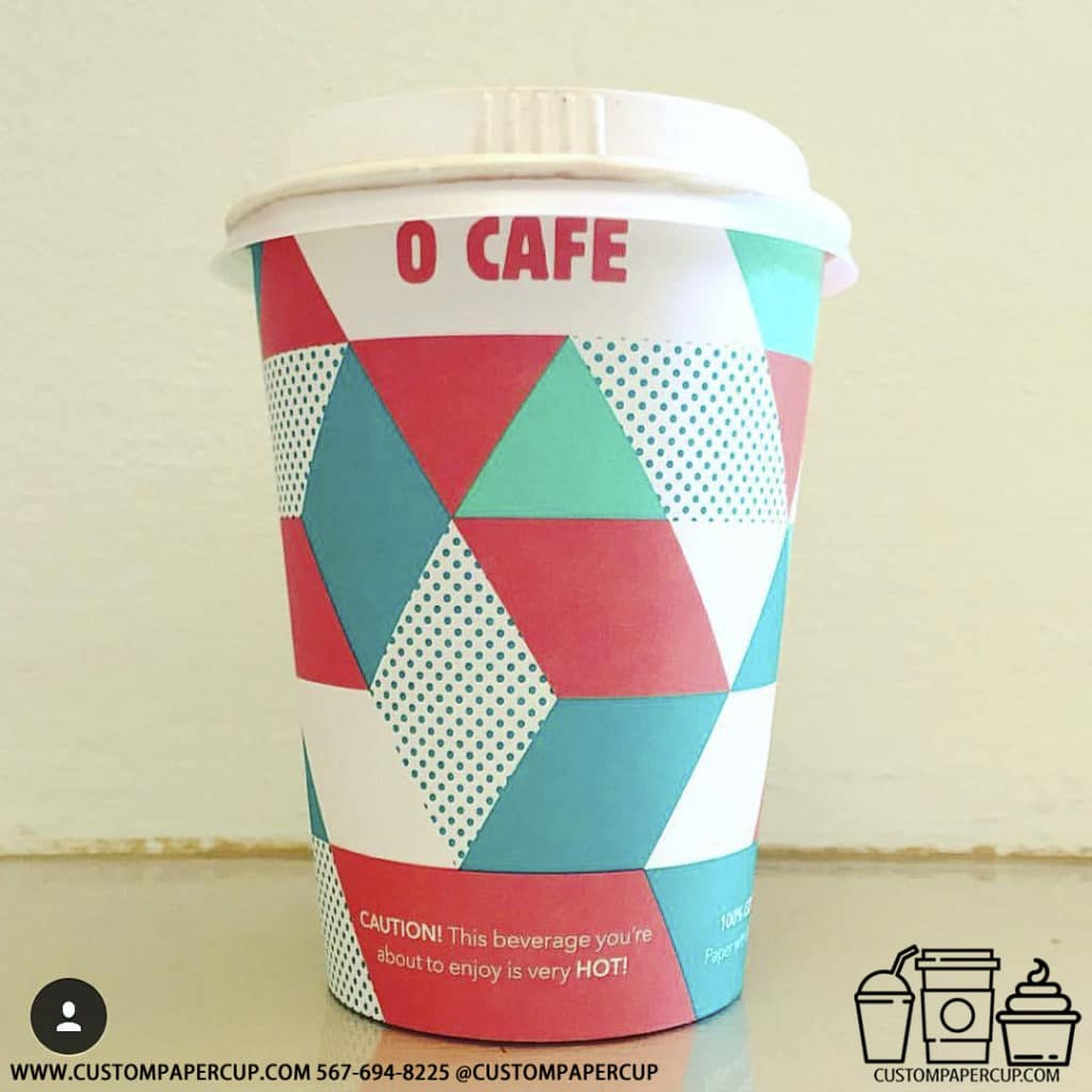 ocafe mosaic cube hot cup