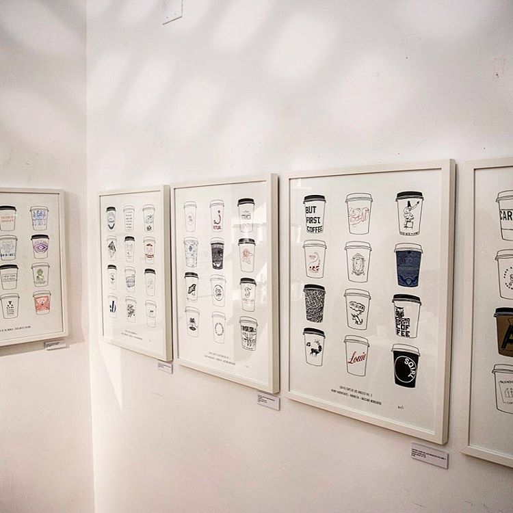 paper cup art custom designs