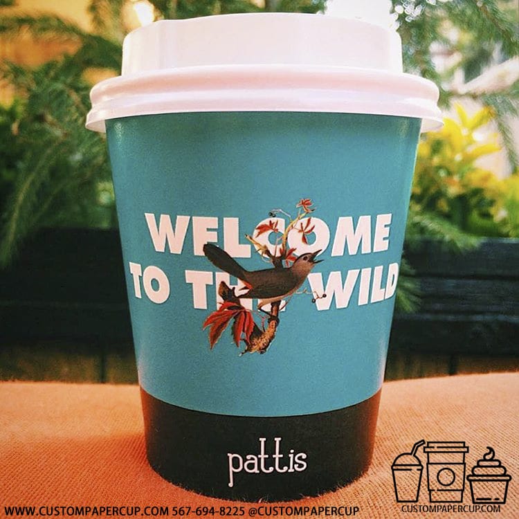 pattis bird welcome wild full wrap cup