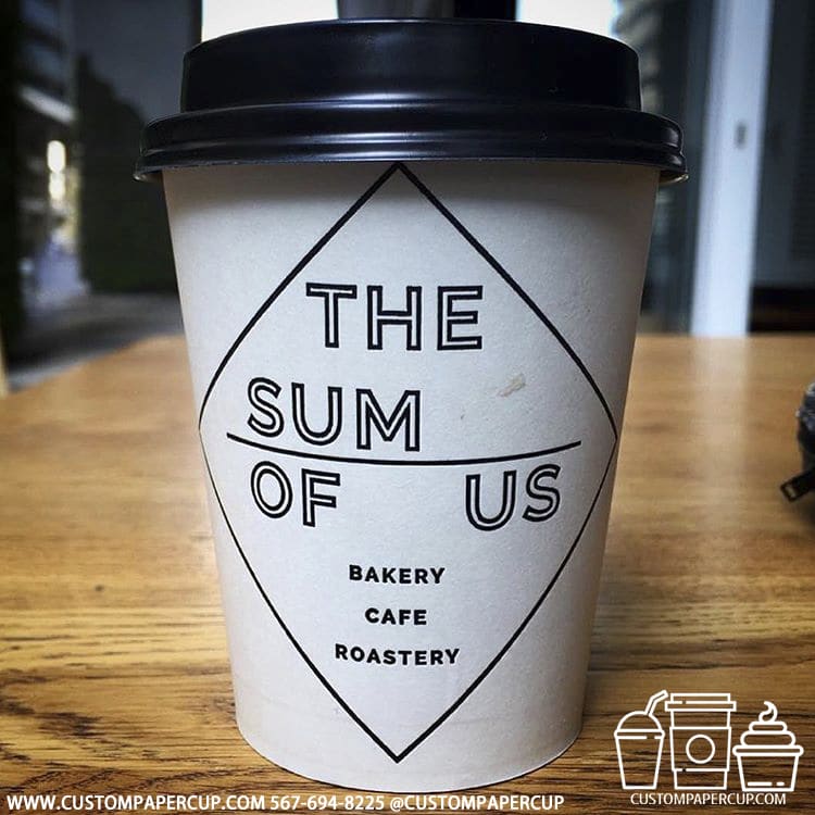thesumofus custom paper cup