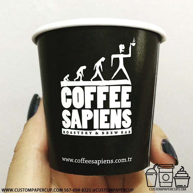 coffeesapiens historic roastery custom printed coffee cup