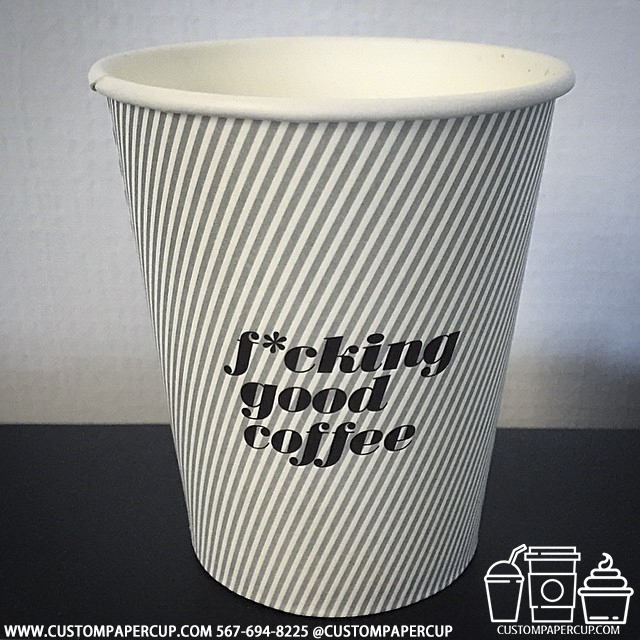 fucking good custom printed paper coffee cups
