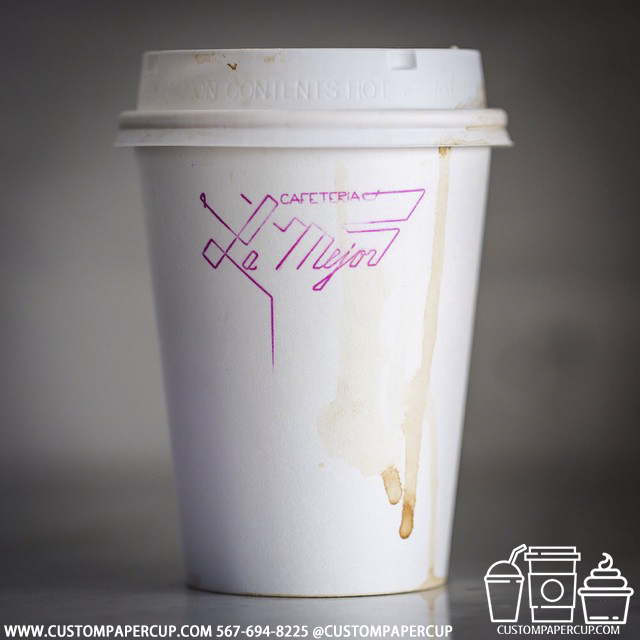 lemejor custom printed paper coffee cups