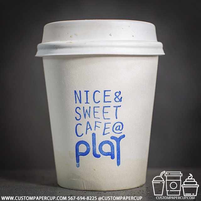 nice sweet play custom printed paper coffee cups