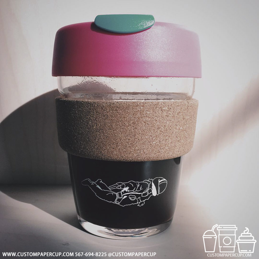 strange special lid custom printed paper coffee cups